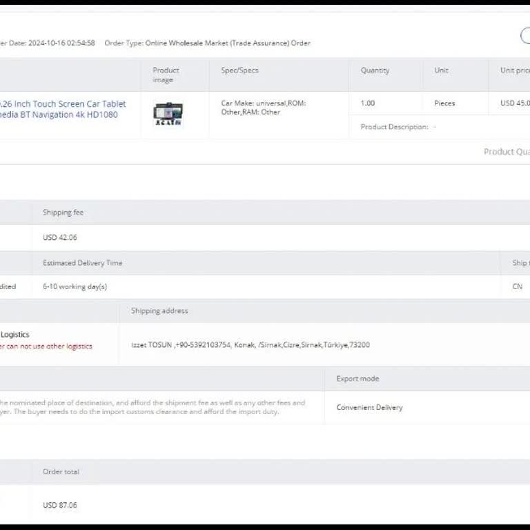 Excessive Customs Fees for Alibaba Order via FedEx