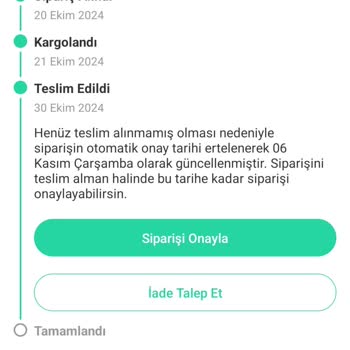 Yanlış Teslimat Ve İade Sorunu