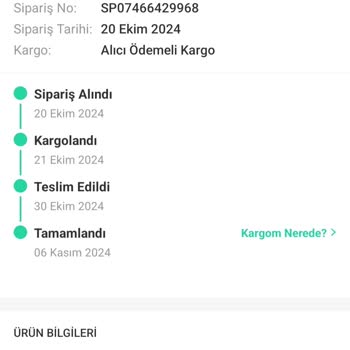 Yanlış Teslimat Ve İade Sorunu