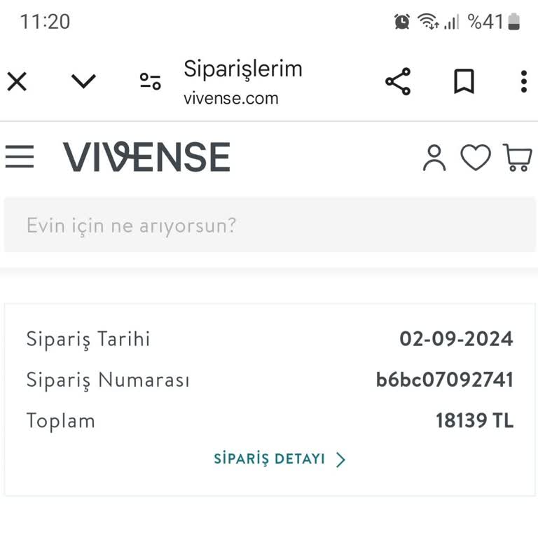 Vivense'den Geç Teslimat Ve İletişim Sorunları