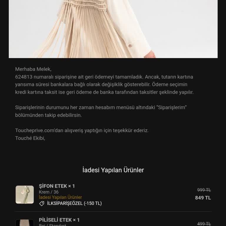 Touche İade İşlemi Sorunu Ve Mağduriyet
