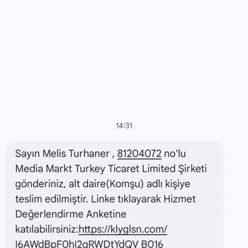Yanlış Teslimat Ve İletişim Eksikliği Mağduriyeti