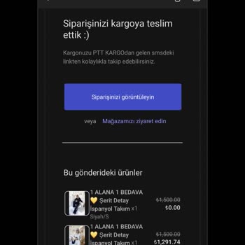İki Aydır Gönderilmeyen Ürünler Ve İletişim Sorunları