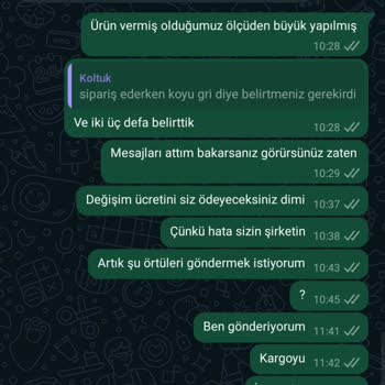 Yanlış Ürün Ve İlgisiz Müşteri Hizmetleri