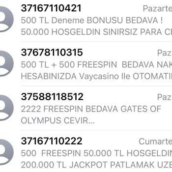 Vodafone Geçişi Sonrası Bitmeyen Bonus Mesajları