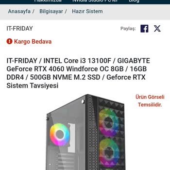 Yanlış RAM Gönderimi Sorunu