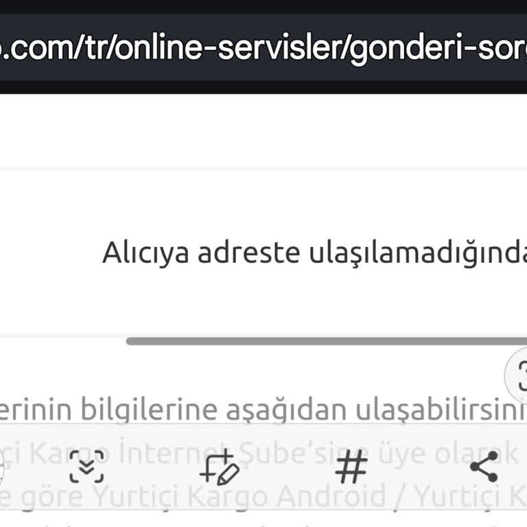 Yurtiçi Kargo'nun Teslimat Sorunu