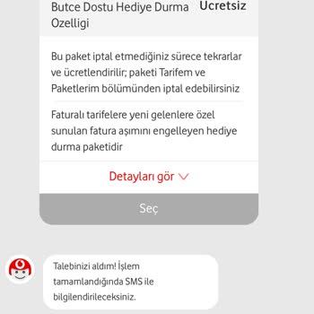 Vodafone'da Fatura Şoku Ve İnternet Sorunu