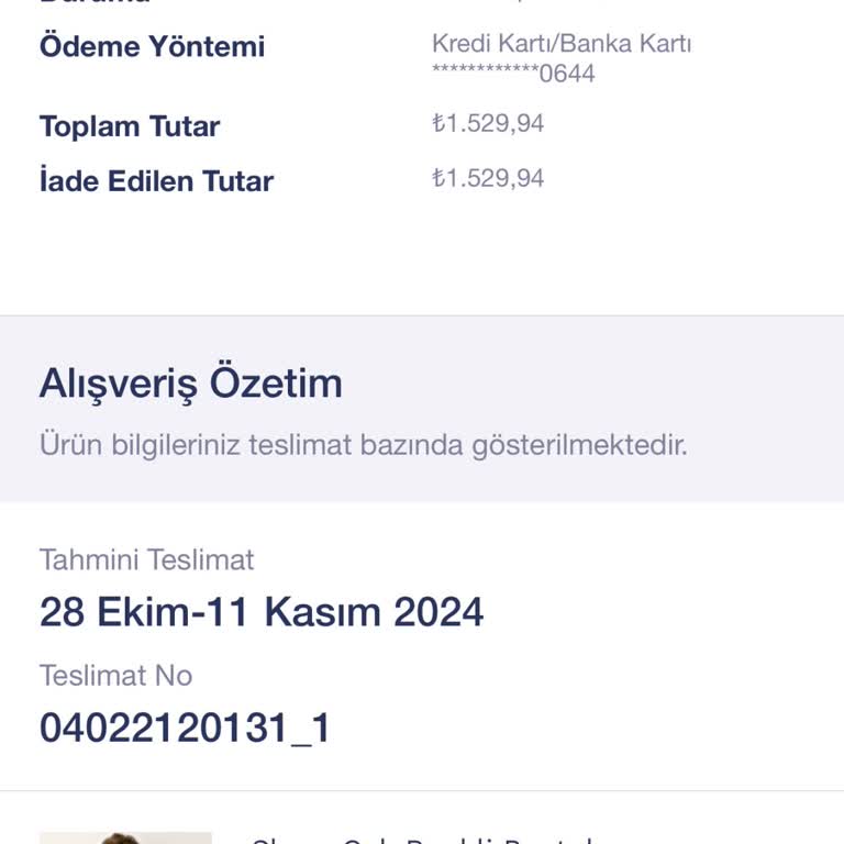 Penti'den Stokta Olmayan Ürün İptali Ve Yanıltıcı Bilgilendirme