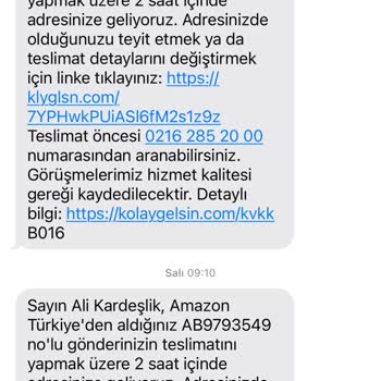 Sürekli Yanıltan Kargo Mesajları Ve Teslimat Sorunu