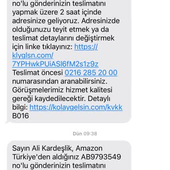 Sürekli Yanıltan Kargo Mesajları Ve Teslimat Sorunu