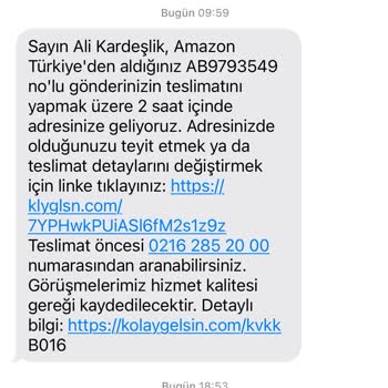 Sürekli Yanıltan Kargo Mesajları Ve Teslimat Sorunu