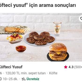 Çiğ Köfte Şoku: Yemeksepeti Ve Köfteci Yusuf'tan Hayal Kırıklığı