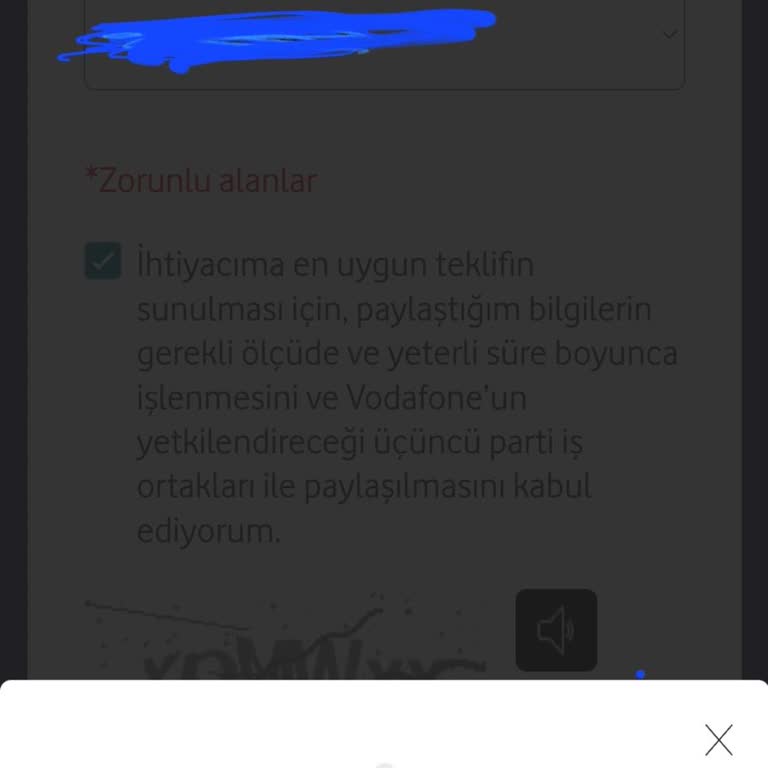 Vodafone FreeZone Aktivasyon Sorunu