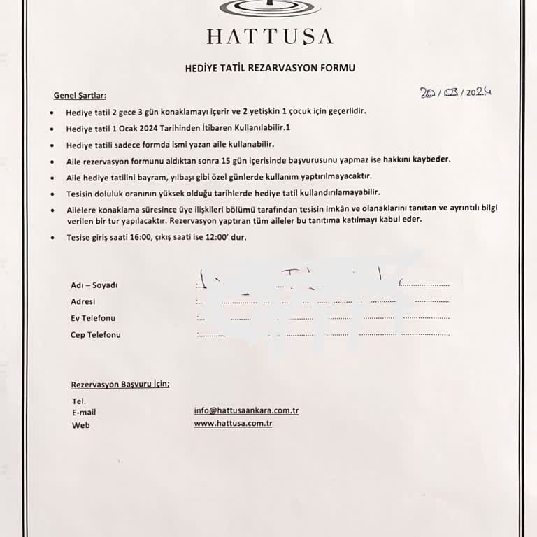 Kazandığımız Tatil Hakkı Gerçekleşmedi!