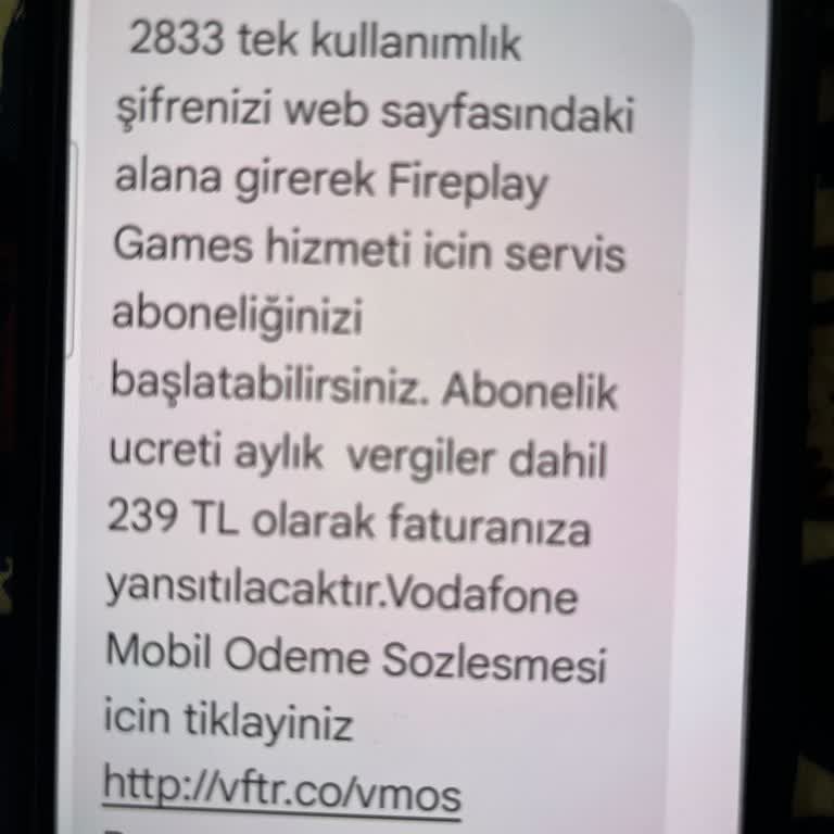 İzinsiz Üyelik Ve Faturalandırma Sorunu