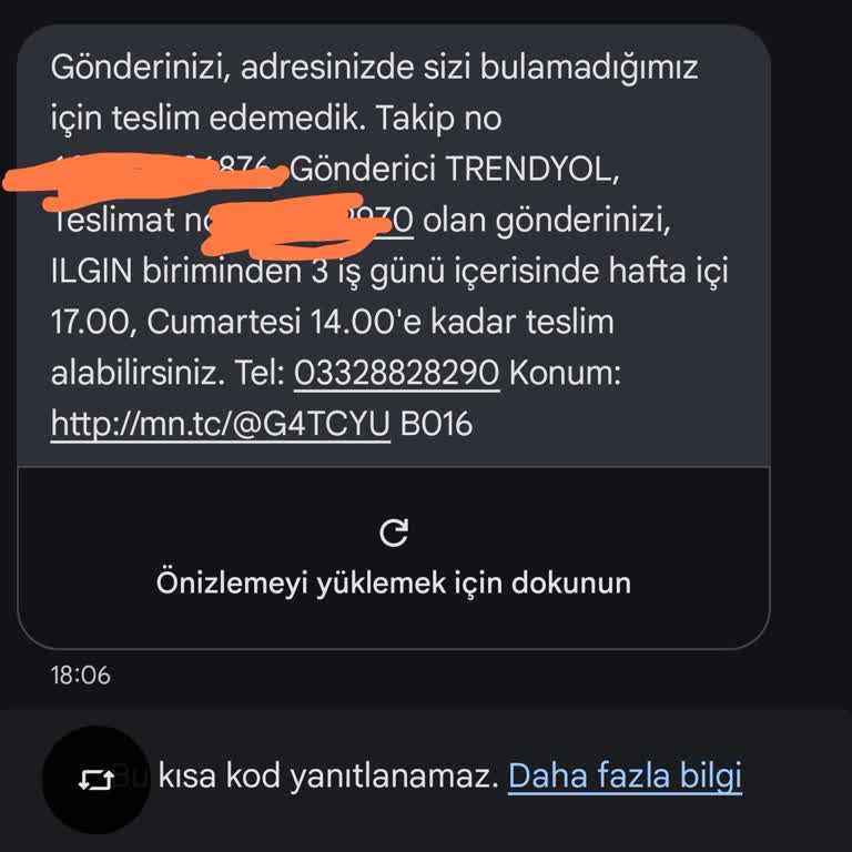 Evdeyken Teslim Edilmeyen Kargo Sorunu