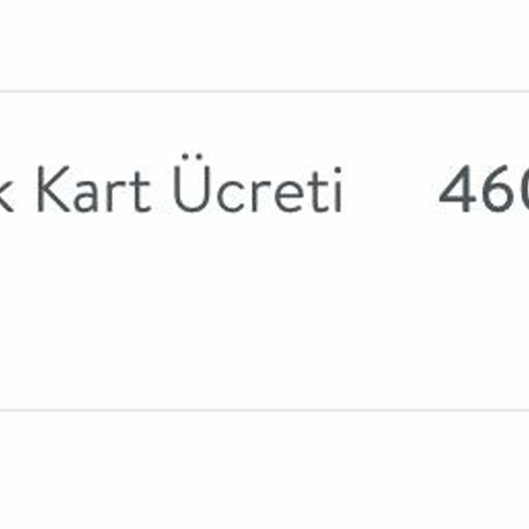 Yıllık Kart Ücreti İadesi Talebi