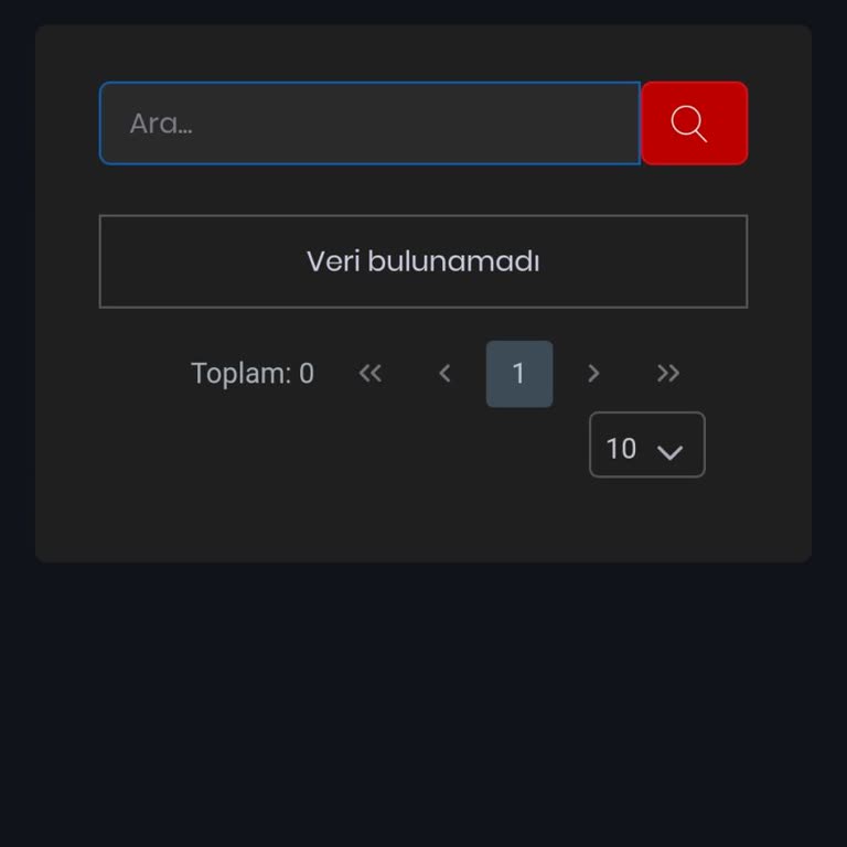 Türk Kızılay Burs Sonuçları Ekranında Veri Sorunu