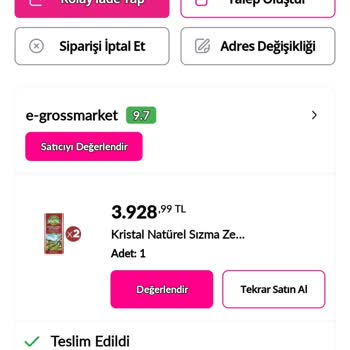 Aldığım Zeytinyağının İçinden Su Çıktı, Çaresiz Kaldım