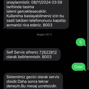 Vodafone Hat Taşıma Sürecinde Yaşanan Karmaşa Ve Mağduriyet