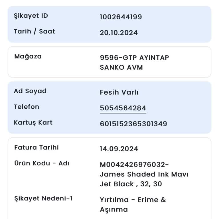 Yanlış Yıkama Bahaneleriyle Geri Gönderilen Kot Pantolon