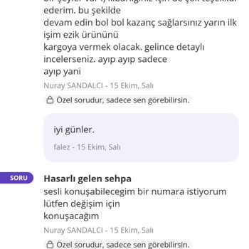 Gold Falez Mobilya'nın Kötü Hizmeti Ve İade Sorunu