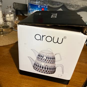 Arow Home Marka Porselen Çaydanlık Kullanımında Güvenlik Sorunu