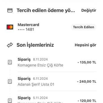 Yemeksepeti'nde Güvenlik Açığı: Başkasının Kartıyla Yapılan Siparişler