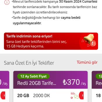 Tarife Geçişinde Yaşanan Sorun Ve Operatör Değişikliği Zorunluluğu
