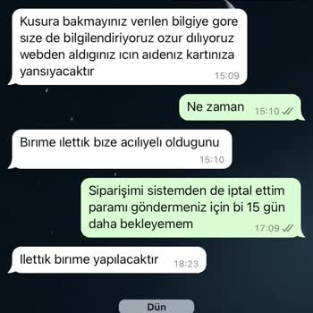 Yanıltıcı Bilgilendirme Ve Para İadesi Sorunu