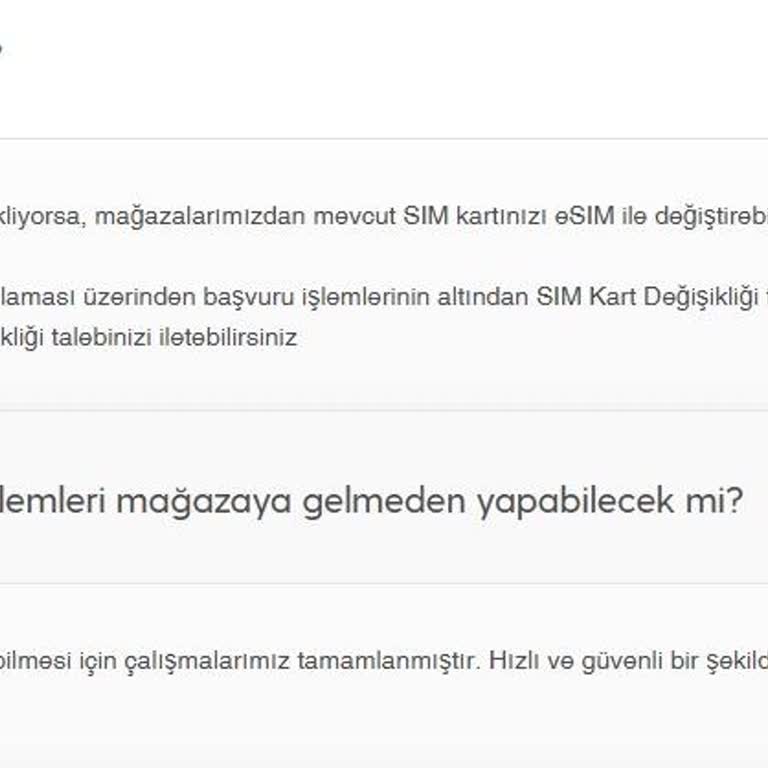 Turkcell E-Sim Aktivasyonunda Yaşanan Sorun Ve Müşteri Hizmetleri Eksikliği
