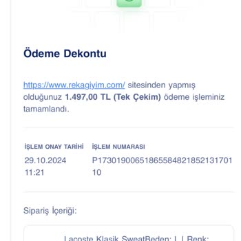 Re-ka Erkek Giyim Şikayeti