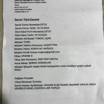 EasyCep'ten Aldığım İphone 8'in Bitmeyen Sorunları