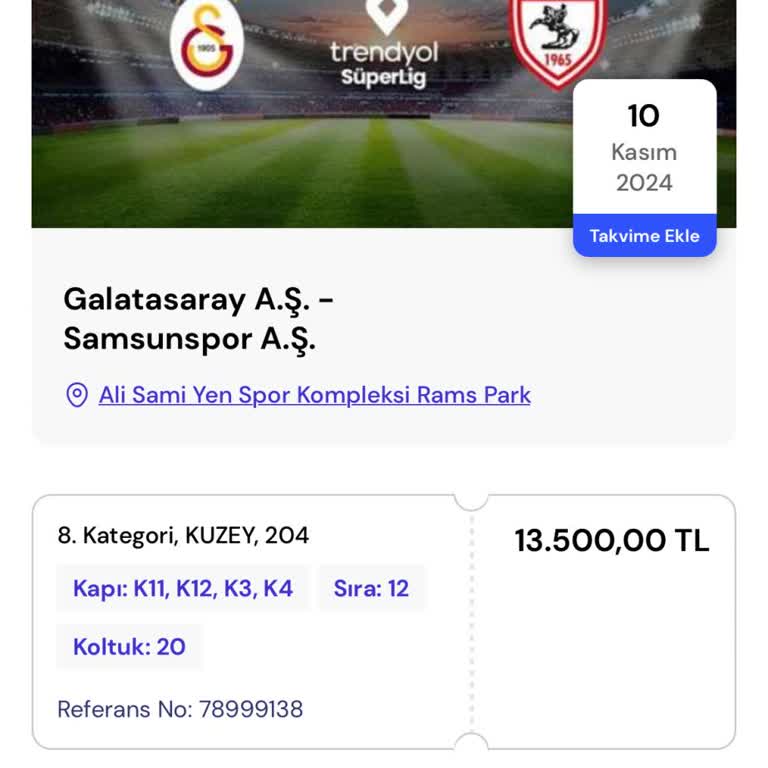 Bilet Transfer Seçeneği Kayboldu: Destek Bekliyorum