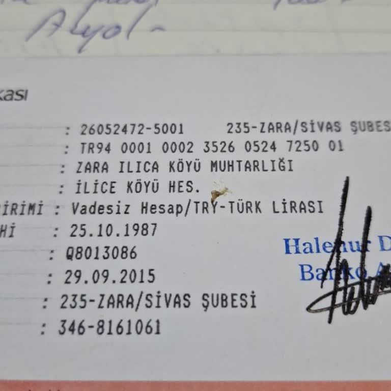 Yanlış IBAN'a Yapılan Ödeme Sorunu