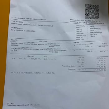 Vatan Bilgisayar'da İade Sorunu Ve Müşteri Hizmetleri Deneyimi