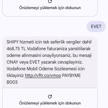 Vodafone Mobil Ödeme Sorunu Ve İletişim Eksikliği