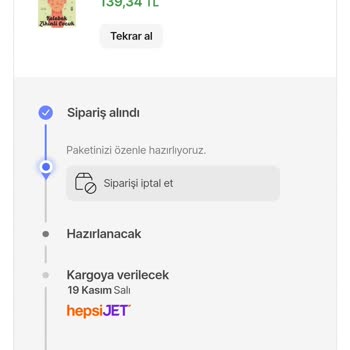 Hepsiburada'dan Geç Teslimat Ve Yanıltıcı Stok Bilgisi