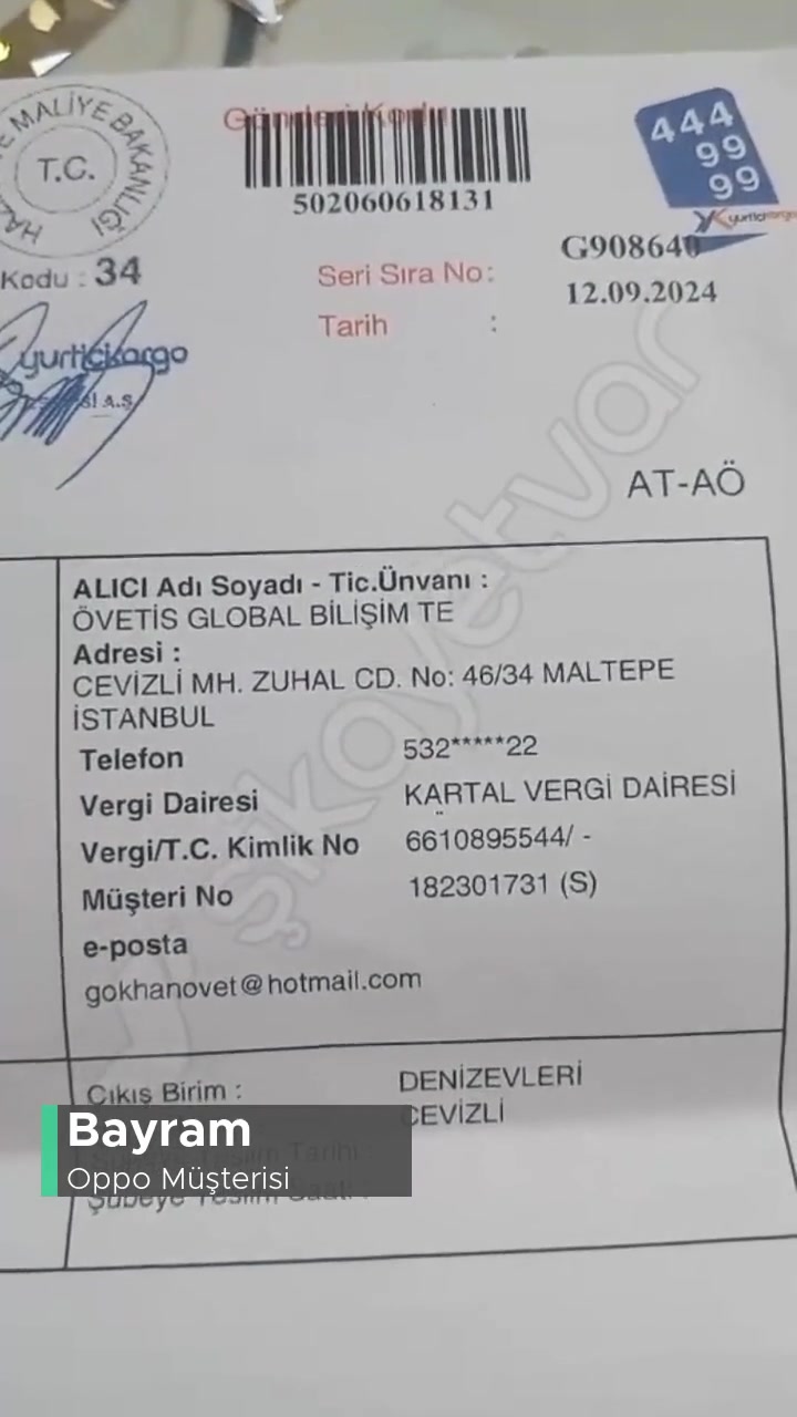 Oppo Servisinden Hala Gelen Giden Yok! videonun kapak resmi