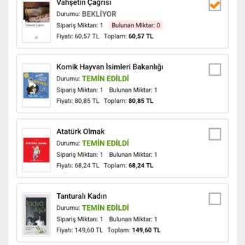 Sipariş Karmaşası Ve İade Sorunu