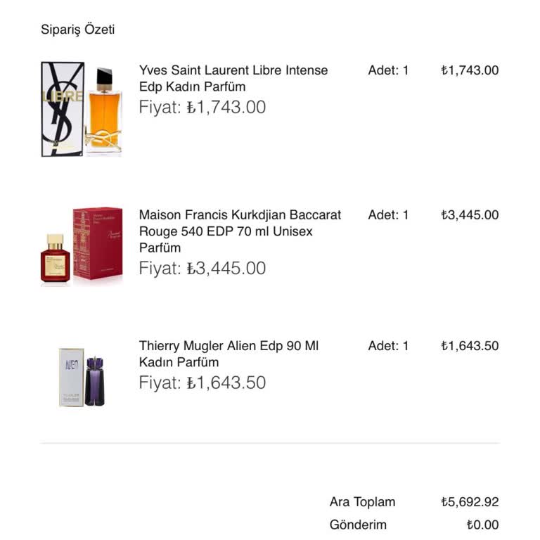 Sahte Parfümlerle Aldatıldım