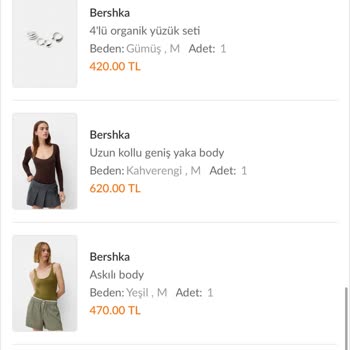 Eksik İade: Bershka Alışverişimde 4050 TL Kaybım Var