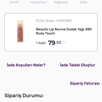 Yanlış Ürün Gönderimi Ve Yetersiz Çözüm