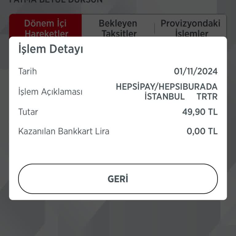 İzinsiz Kart Çekimi Şikayeti