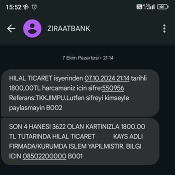 Ödeme İşlemi Sorunu Ve İlgisizlik