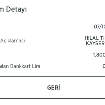 Ödeme İşlemi Sorunu Ve İlgisizlik