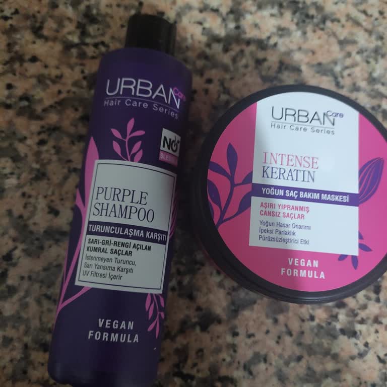 Sarı Saçlarımın Rengini Bozan Mor Şampuan