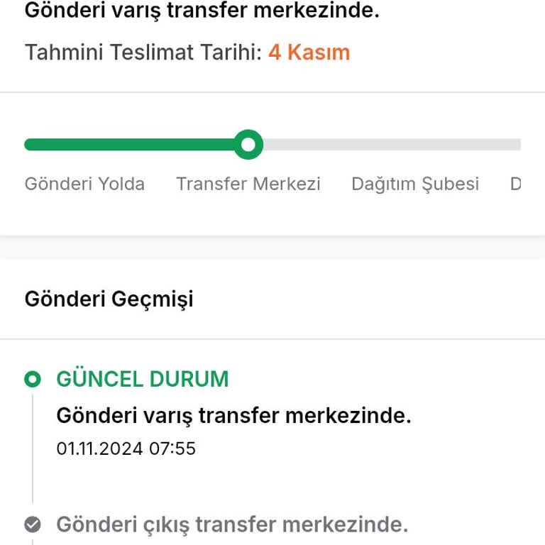 Aras Kargo İade Sürecinde Yaşanan Aksaklık Ve Gecikme