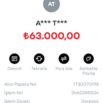 64.000 TL'lik İşlemde Kaybolan Para